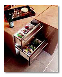 Drawer Refrigerator for Kitchen Remodeling