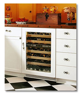 Luxury Kitchen Wine Storage System