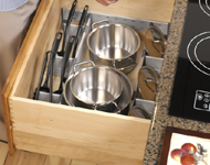 Pots and Pans In Kitchen Cabinets