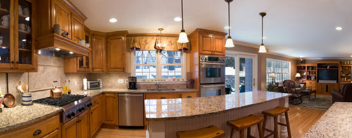 Kitchen Designs, example of a live-in kitchen