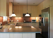 Green Kitchen Cabinets (thumbnail)