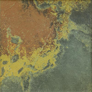 Tile for kitchen floor: dark moss pore