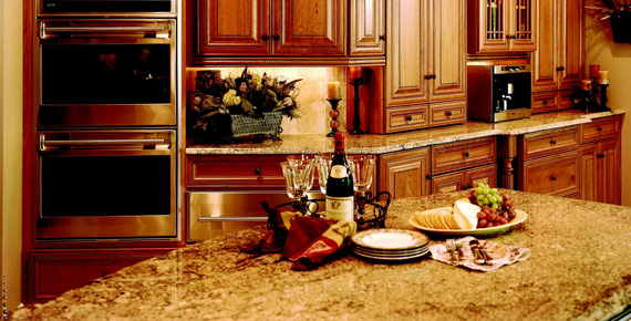 Beautiful Kitchen Design, Granite Worksurface
