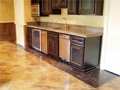 Kitchen Floors - Concrete Flooring